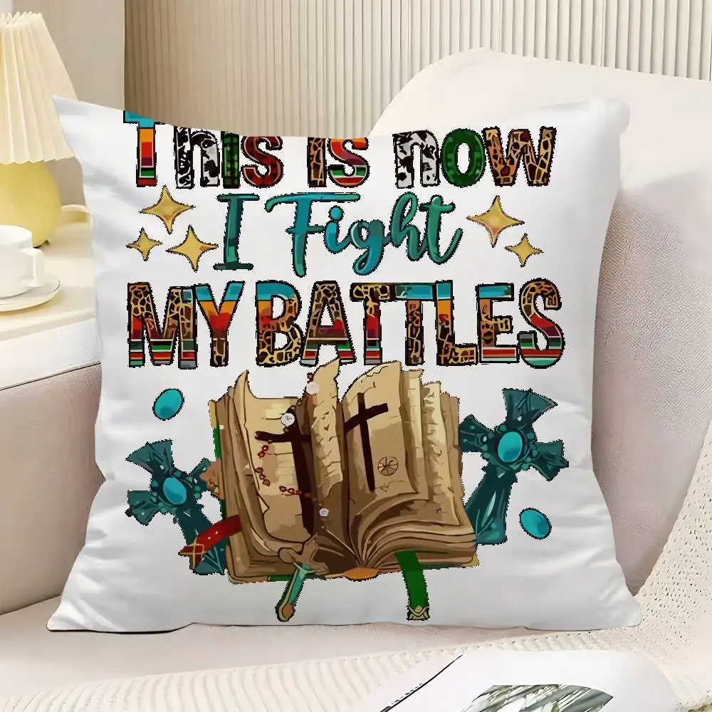 Fashion Book Throw Pillow Cover Neutral Decor Cushion Cover Soft Sofa Couch Bed Home Decor Pillow Case