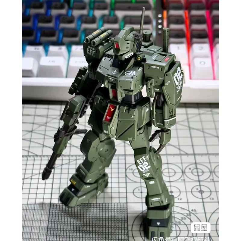 XFS model Hg 1/144 RGM-79S Gm Spartan Assembly Model Movable Joints High Quality Collectible robot kits Models Kids Gift