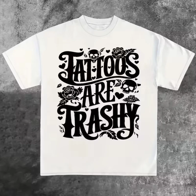 

Men's T-shirt Vintage FEAR God AND KEEP HIS COMMANDMENTS Cotton Tee Hip Hop Women Streetwear Harajuku Oversized Top Punk Gothic