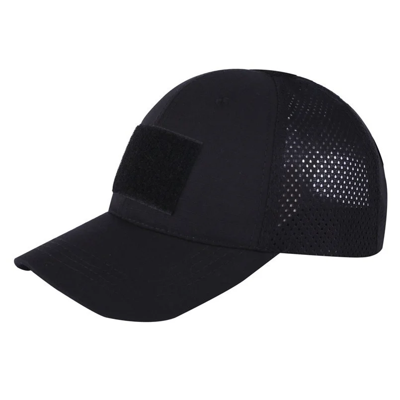 

Outdoor Sport Baseball Mesh Hiking Fishing Caps Summer Sun Protection Breathable Army Tactical Quick Dry Snapback Hats