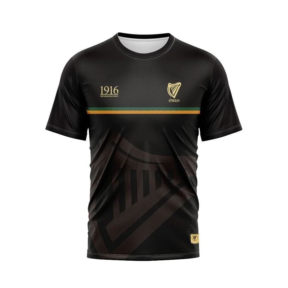 Hot-selling Summer Rugby Team 3DT-shirt Loose and Comfortable High Quality FamilyMatchingMen's and Women's Same Boys