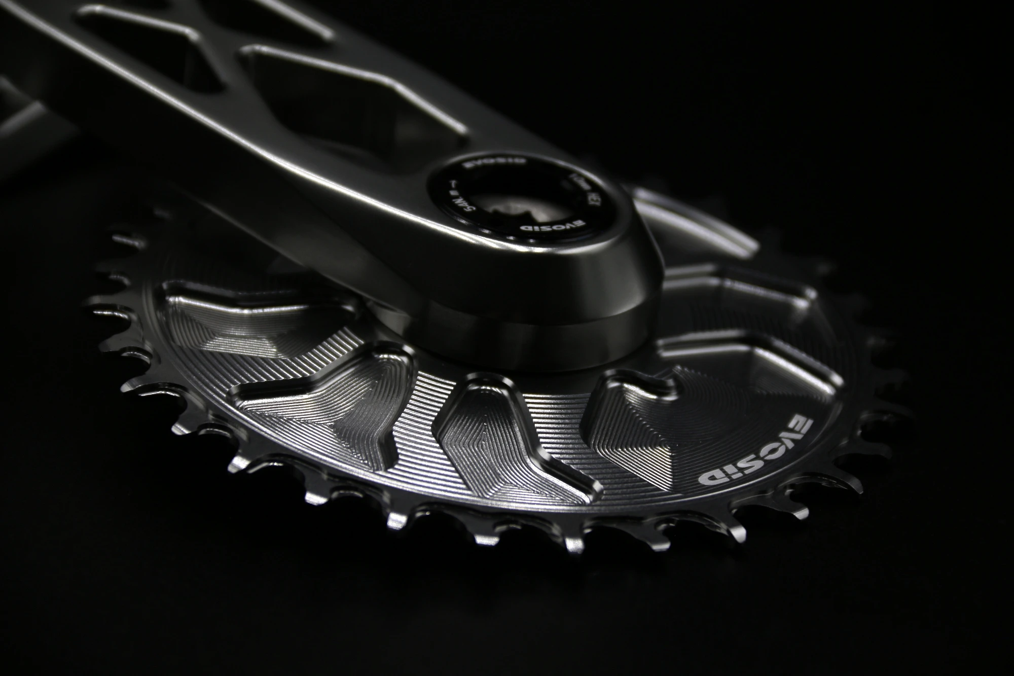 EVOSID Mountainbike DUB 29mm Kurbelgarnitur 165 170 175mm R-SPEC Trail Hohl Fahrrad Kurbel 32T 34T 36T 38T Spindel 12S CNC – Detail 4