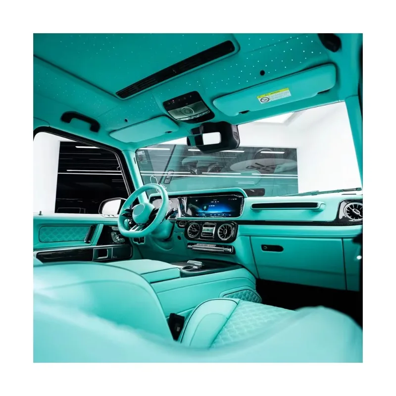 Complete Interior Upgrade Kit for 2002 2018G Class W463 to W465 Style Dashboard Seats