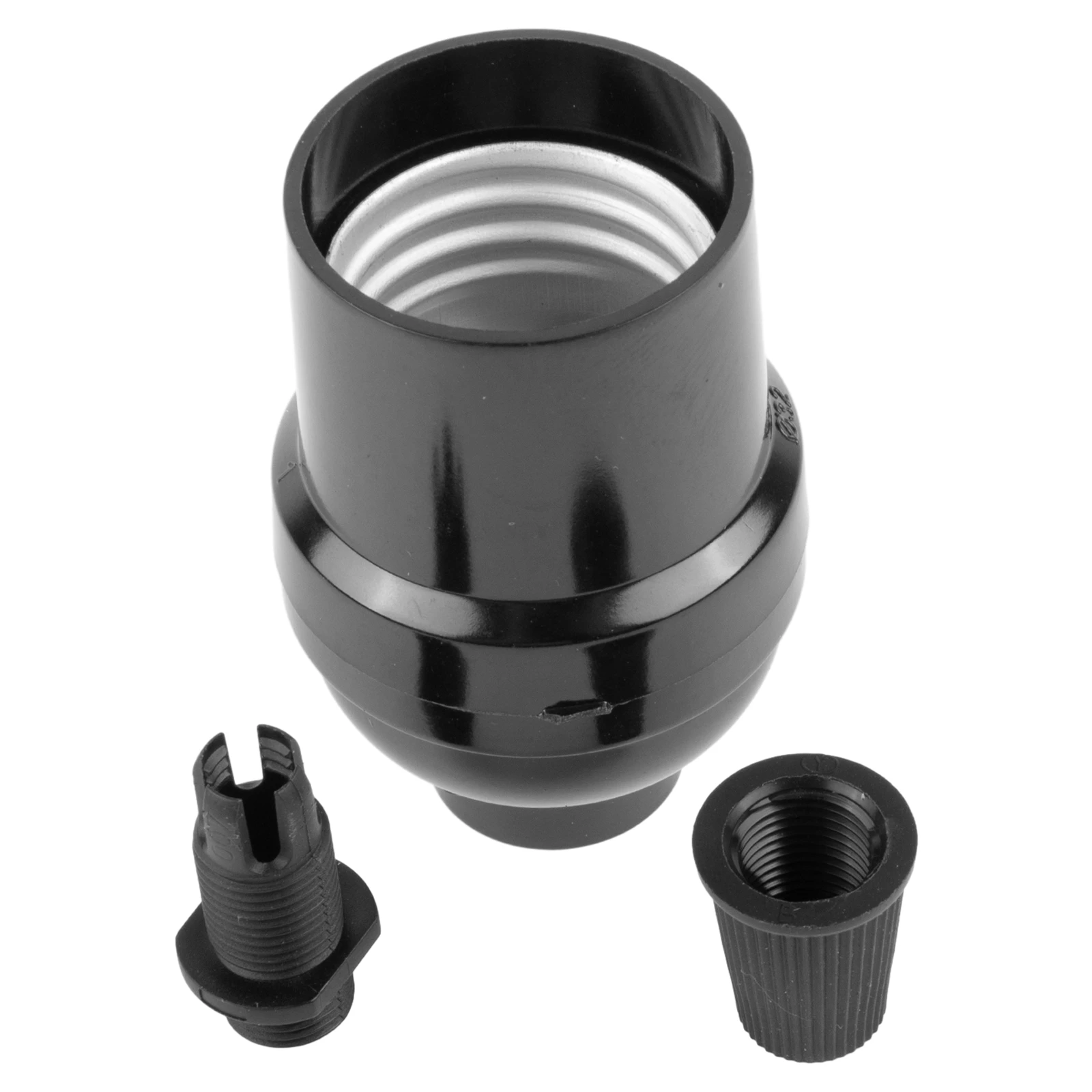 Portalámparas Vintage E27, Base de lámpara colgante Retro, accesorios de soporte 110-250V 10A, baquelita industrial para suministros de iluminación, 1 ud.