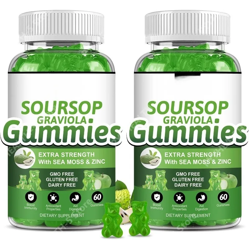 

Жевательные конфеты с экстрактом саусепа, экстрактом морских водорослей, цинком и витамином С - для поддержки иммунитета, здоровья печени и пищеварения, 60 конфет