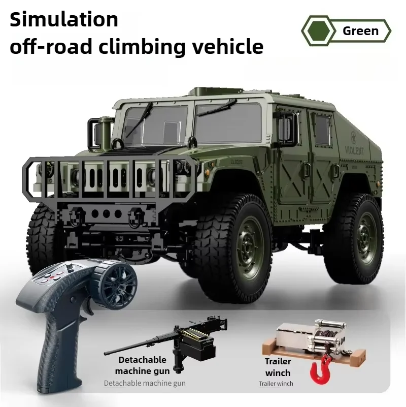 

JJRC C8835 RC Car with Light Simulation 4x4 All-terrain RC Off-road Climbing Car Electric Remote Control Car Model Toy Gift