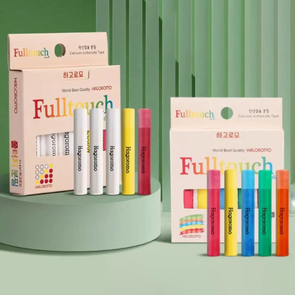 Durable White/Multicolou Dust-free Chalk Dust-free Writing/Coloring Blackboard Write Tool Adjustable Chalk Holder