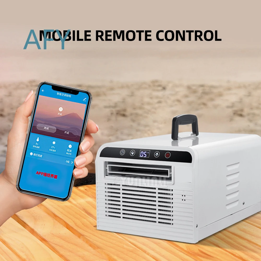2500 BTU Portable Air Conditioner for Summer Cooling for Pets for Home Office for Dorm for Small Room for Apartment