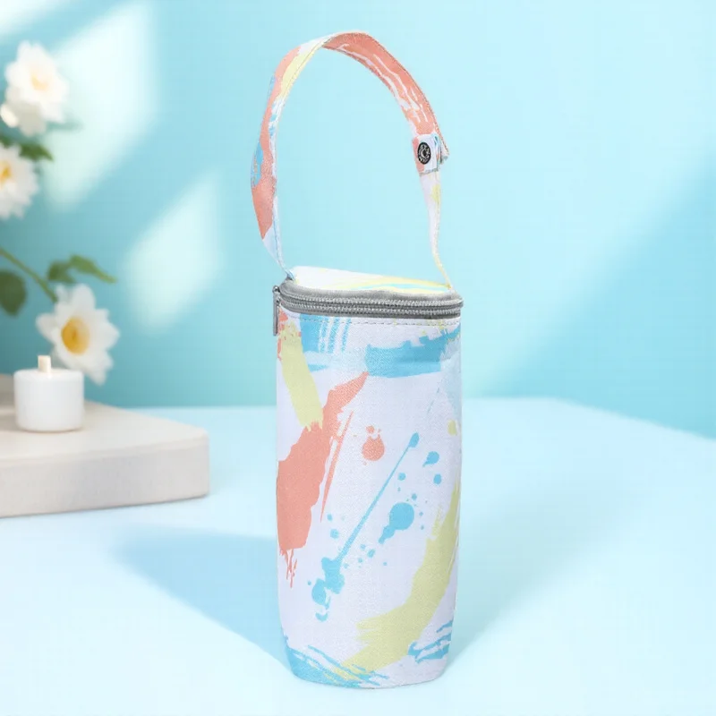 

Insulated Cooler Bag for Baby Milk Bottles Keeps Nutrients Perfect Helper for Outdoor Feeding Insulated Bottle Bag