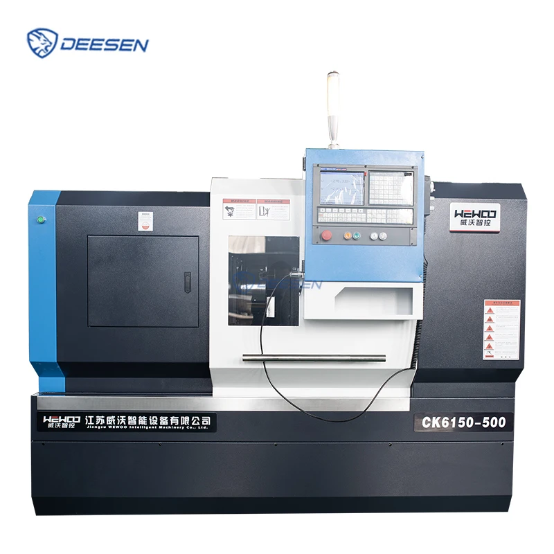 China Automatic Precision High Quality Ck6150 Top-Level Metal Horizontal Flat Bed CNC Lathe Hine