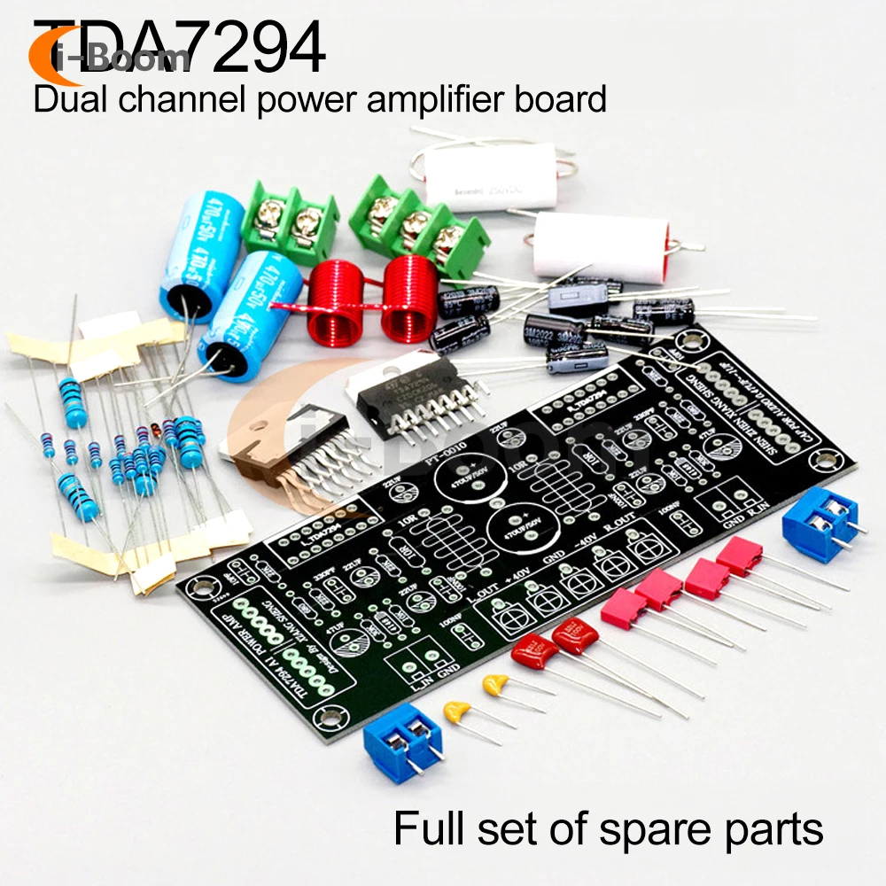 TDA7294 Dual-Channel HIFI Audio Amplifier Board Power Amplifier Board 200W Audio Amplifier Module DIY Accessories sound Retrofit