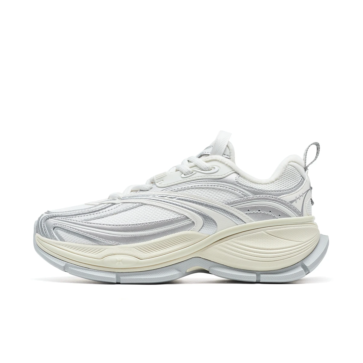 エコスパ  white Xtep Basque 2.0 Cotton Shoes For Women 2025 Winter New Durability