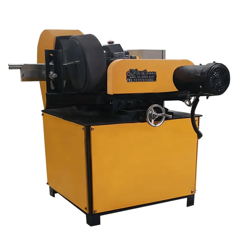 Single round pipe polishing machine Steel pipe rust polishing machine Stainless steel wire drawing machine