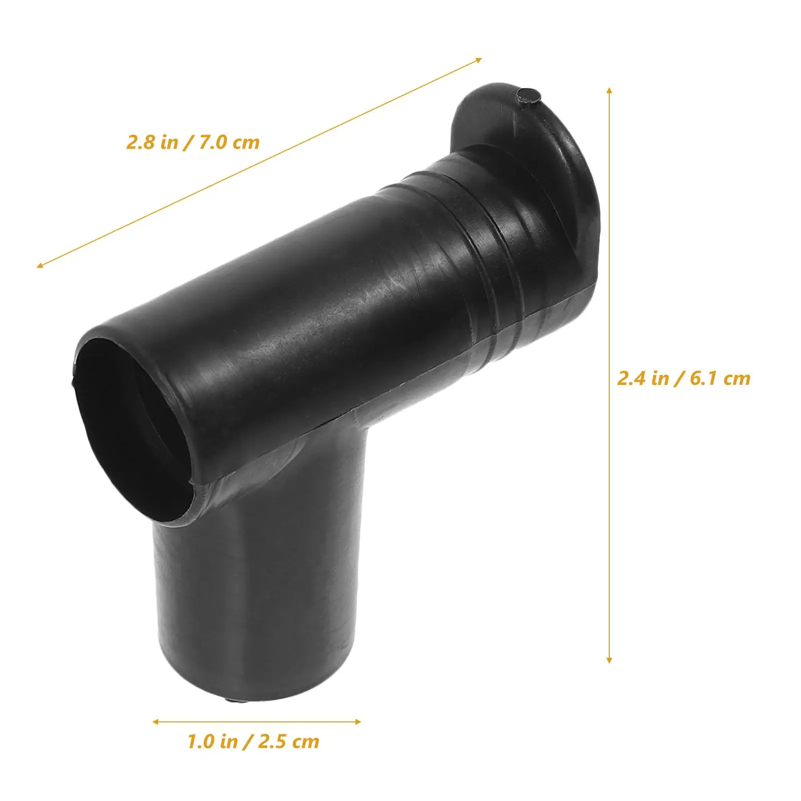 2Pcs Right Connector Clothes Rack Joints Clothes Rack Connector Black Plastic Shelf Pole Accessories Home Decor