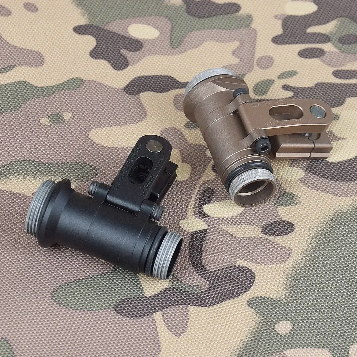 Tratical broń pistolet uchwyt na latarkę do kasku ARC szyna Picatinny Surefire M300B M300C M300V seria Scout IR mocowanie światła stroboskopowego