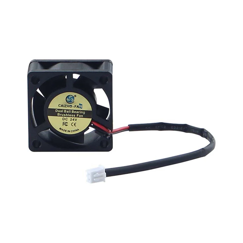 1 قطعة 4020 24 فولت مروحة التبريد فرش أجزاء طابعة ثلاثية الأبعاد 2Pin ل Flashforge Adventurer 5 متر برو Hotend مجلس مروحة تبديد الحرارة السريعة