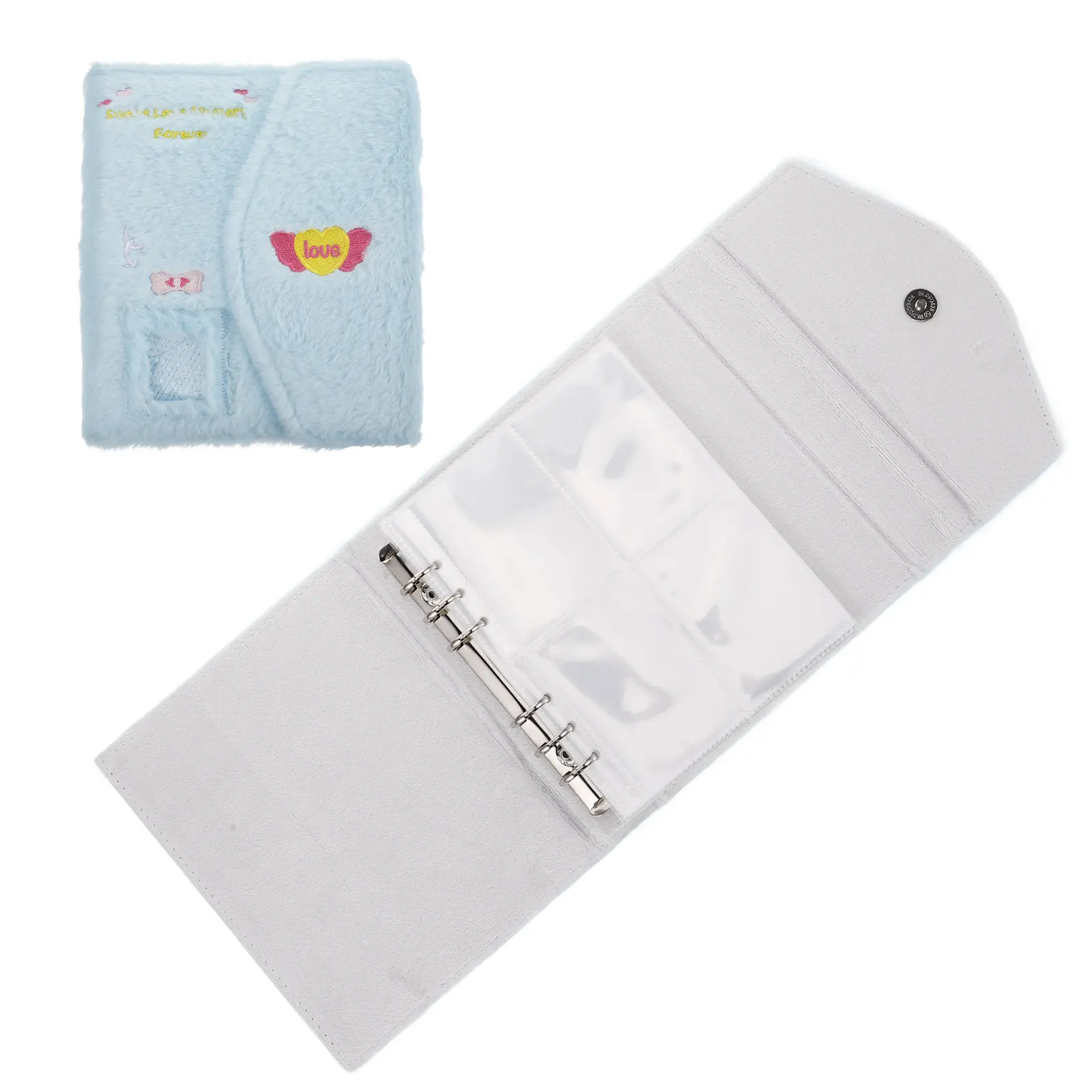 3-Inch Memory Photo Album Soft Cover – Keepsake Card Organizer for School Graduation & Special Moments