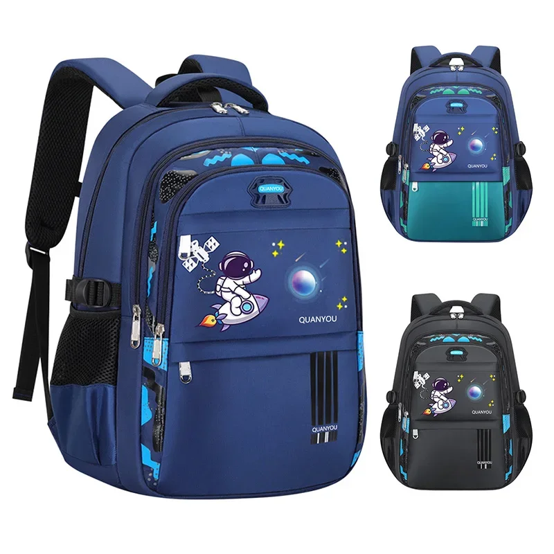 Mochila de gran capacidad para niños, morral de escuela primaria, Spaceman, bolsa escolar para niños, M/L, novedad