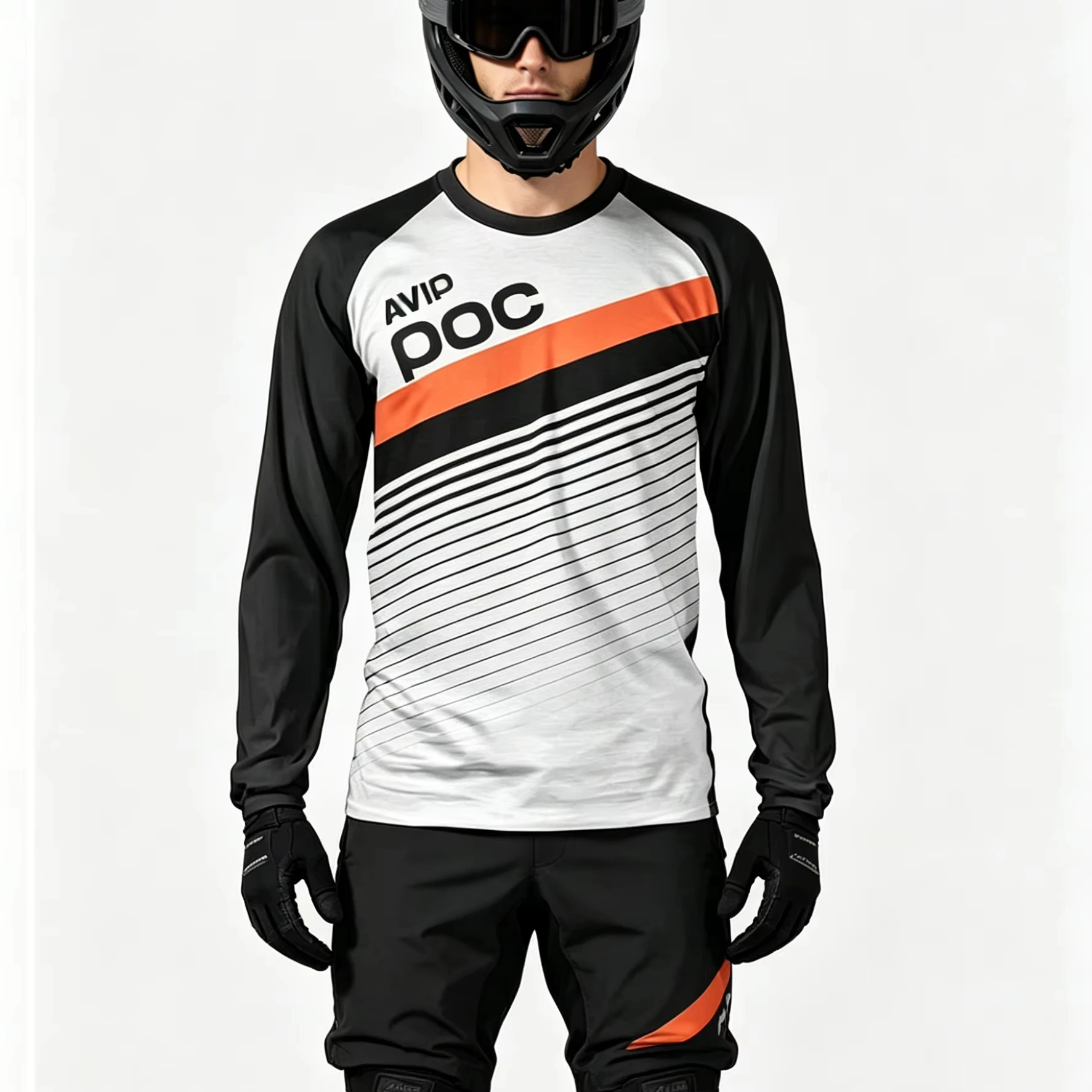 قميص رجالي طويل الأكمام لركوب  - مراجعة Mountain Biking Shirts وسعره