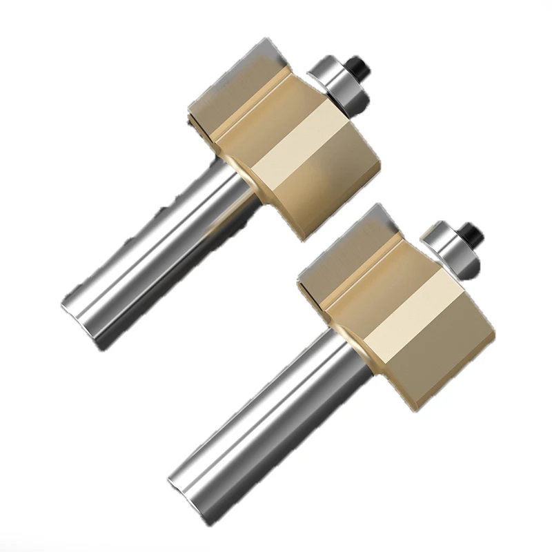 1/4 1/2 Inch Shank T-shaped Tenon Router Bits for Solid Wood Hardwood Processing Woodworking Tools Slotting Milling Cutter