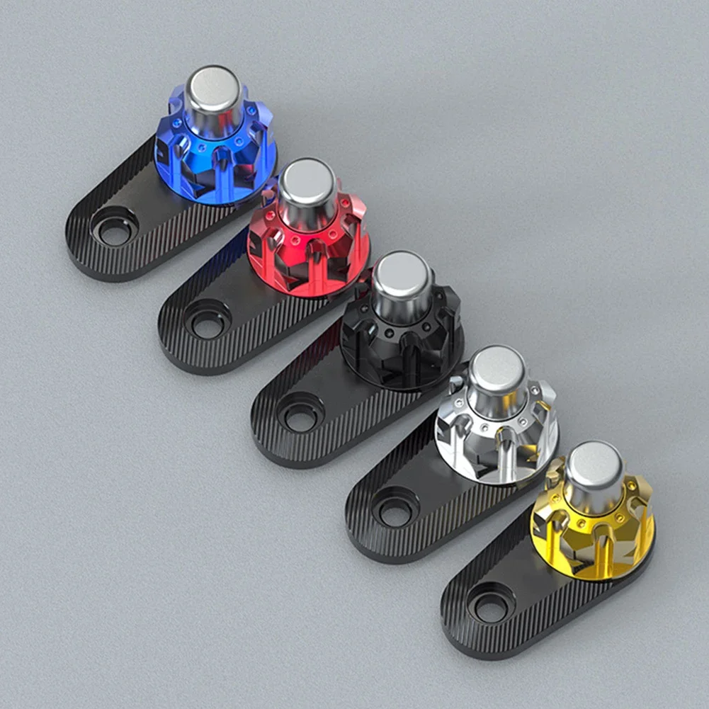 Universal Aluminum Parking Brake Switch Button Lock CNC Motorcycle Parking Brake Lever Lock Accessories Parts Moto Parts