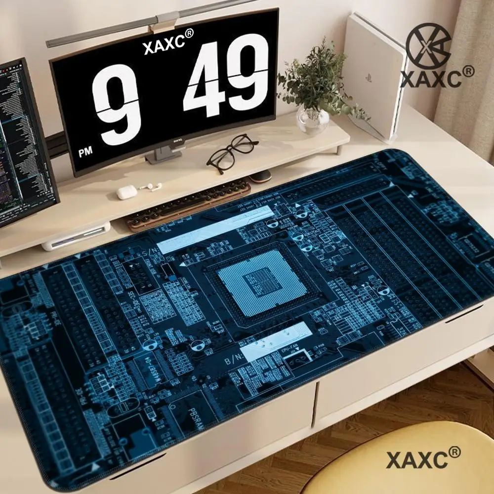 

Lnside Motherboard Circuit Board Mouse Pad large keyboard mouse desk pad non-slip rubber gaming mouse pad laptop mouse carpet