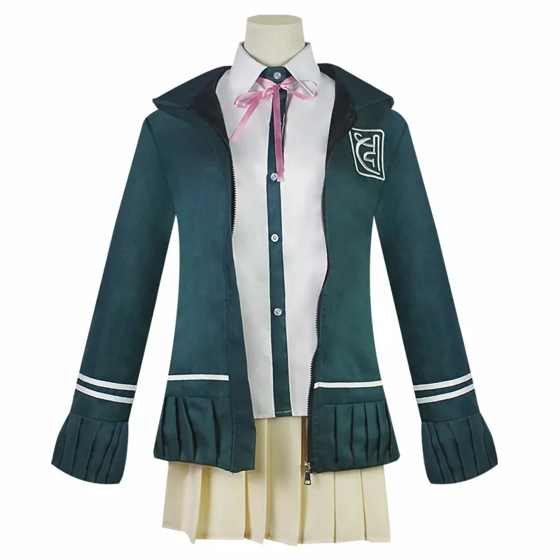 Аниме Danganronpa Chiaki Nanami Косплей Костюм Парик Обувь Nanami Chiaki Ролевая игра Хэллоуин Карнавальный наряд для вечеринки Рождество