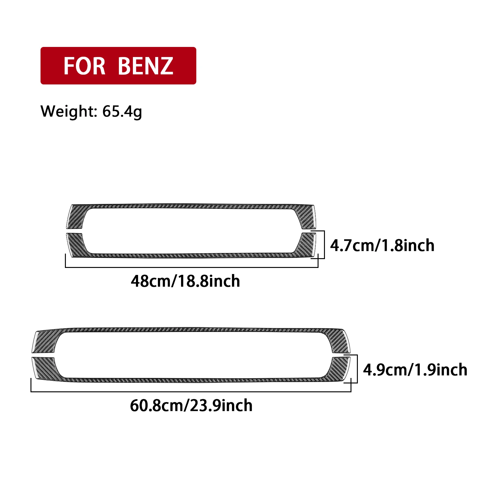 حقيقي ألياف الكربون اكسسوارات السيارات عتبة الباب غطاء إطاري ملصق لمرسيدس بنز W222 S-Class/مايباخ 13 14 15 16 17 18 19 2020