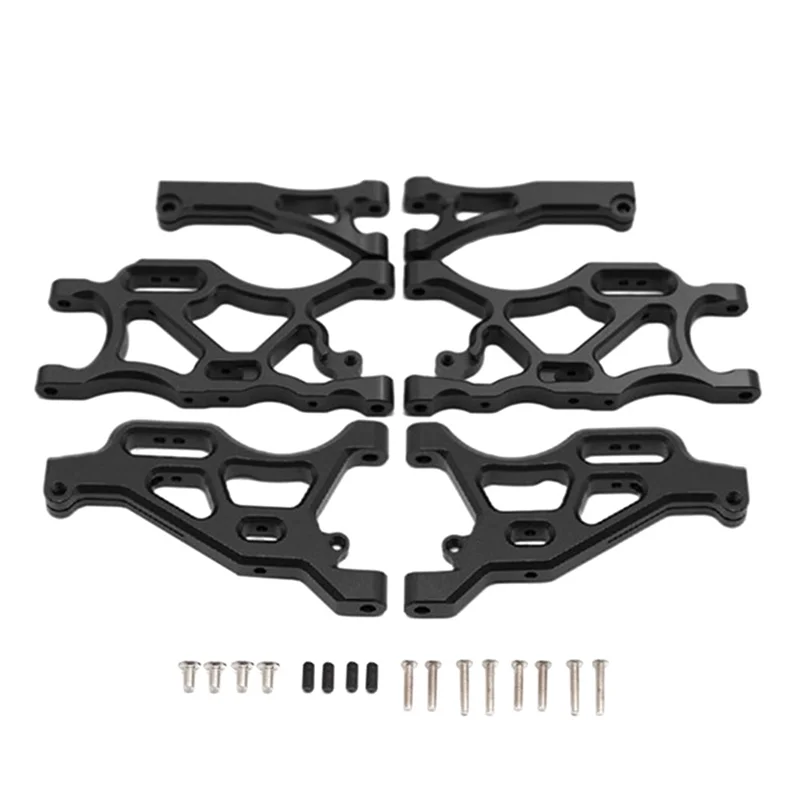 

Набор металлических передних и задних рычагов подвески ABWE для Arrma 1/7 Limitless Infraction 6S 1/8 Typhon 6S, детали для обновления радиоуправляемого автомобиля, аксессуары