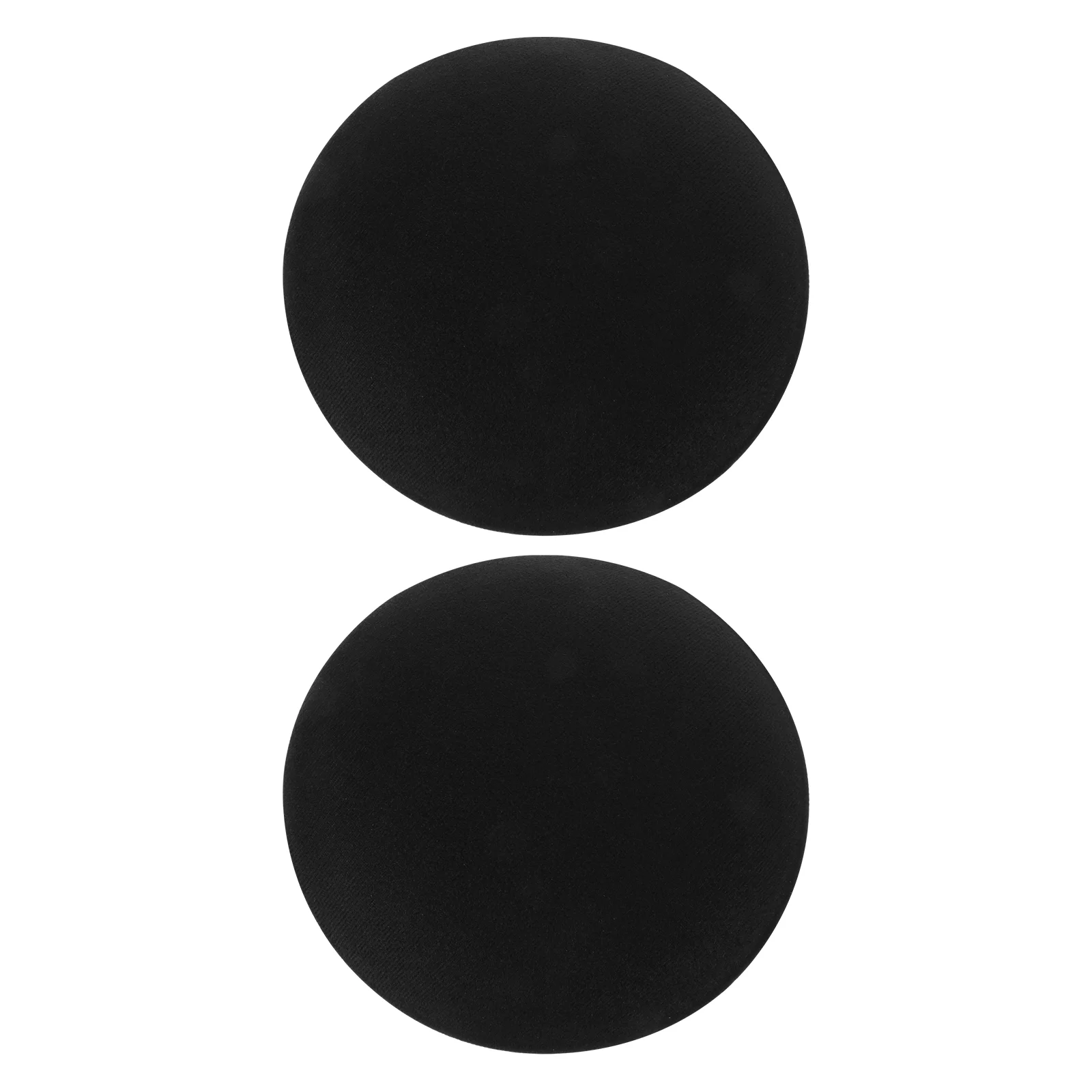 2 Pcs Headband Hat Support Base for Headdress Making Supply Cocktail DIY Materials Black Round Girl Fascinator Bases Women's