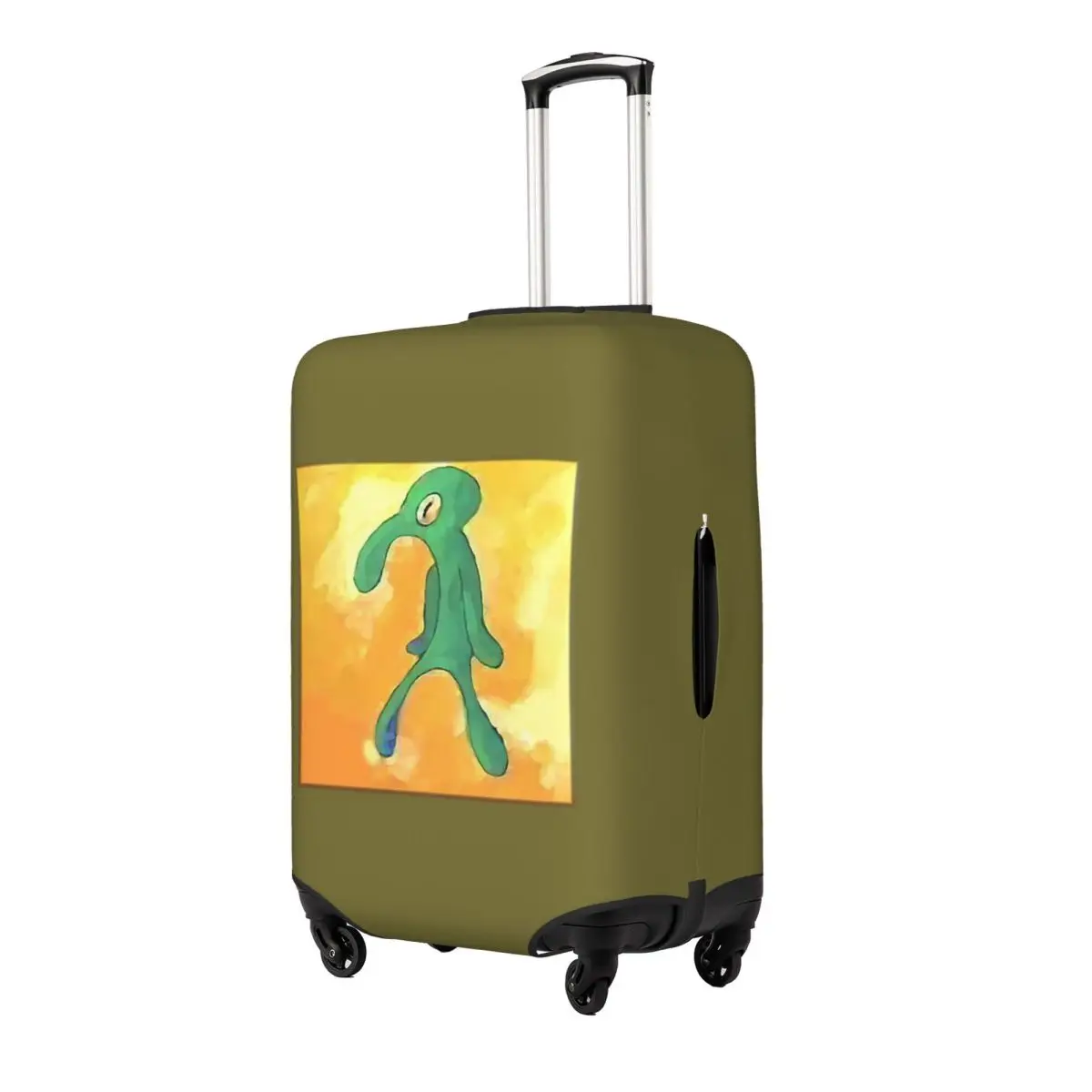 

Old Bold And Brash Suitcase Cover Protection Elastic Travel Luggage Protector Covers for 18-32 Inch