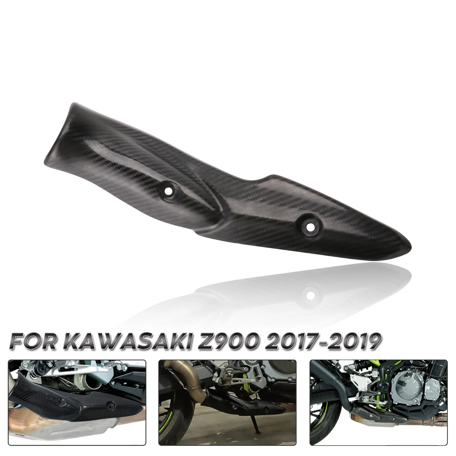 BDJ Z900 Exhaust Pipe Motorcycle Exhaust Cover Exhaust Muffler Escape Link Pipe Tailpipe Middle Pipe For Kawasaki Z900 2017-2020