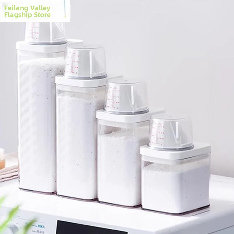 Thickened Storage Box Laundry Detergent Special Storage Box for Washing Liquid Soap Powder Beads Universal Storage Solution