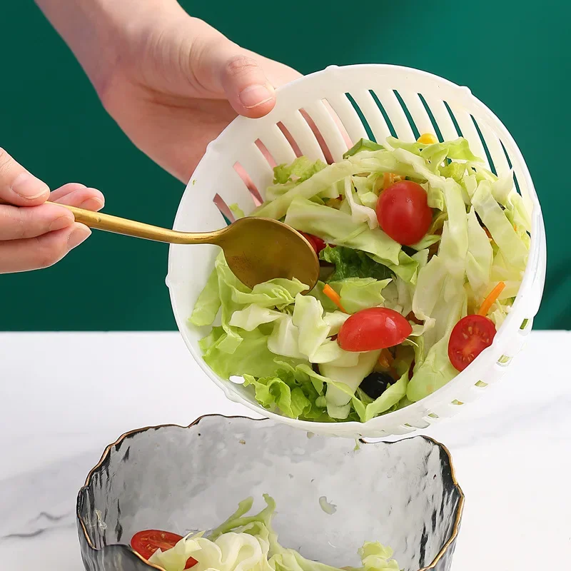 

Chopper Vegetable Salad Cutter Cutting Bowl Vegetable Slices Cut Fruit for Kitchen Tools Accessories Gadgets Kitchen Items