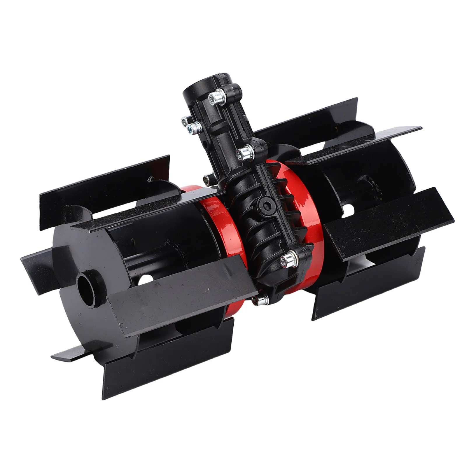 7 Zähne Universal-Mäher-Unkrautrad zum Lösen des Bodens, Gartenzubehör zum Lösen von Graben, 26 mm Rohr-Innendurchmesser