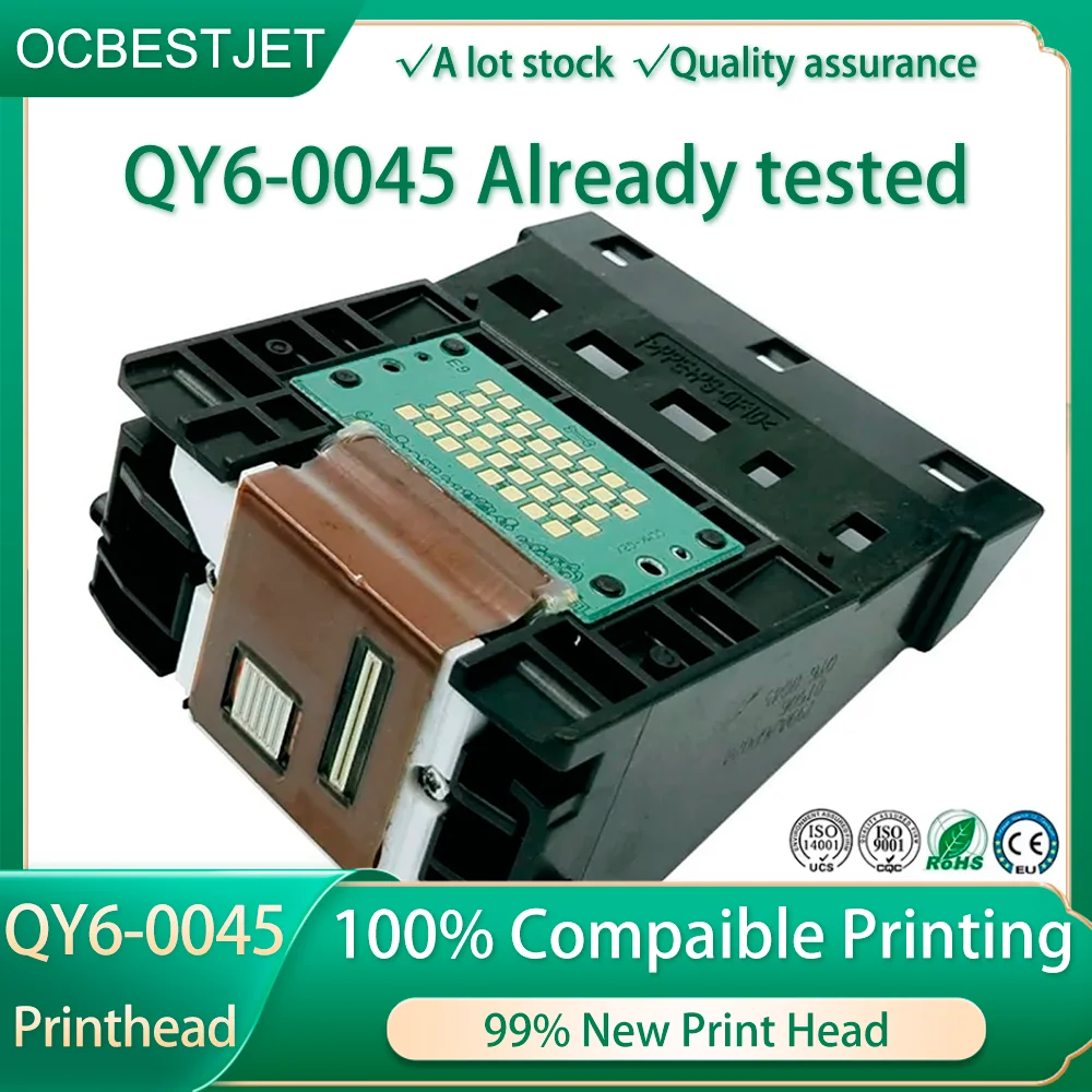 

Печатающая головка QY6-0045 (99% новая), совместимая с принтерами Canon i550 PIXUS 550i, 1 шт.