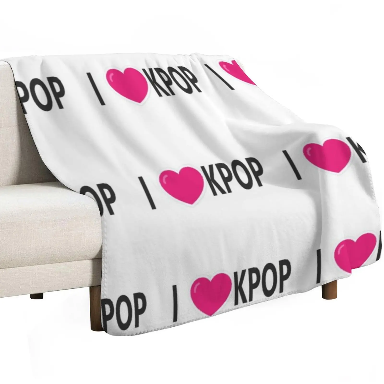 

Kpop Throw Blanket Fashion Sofas Luxury Flannels Blankets