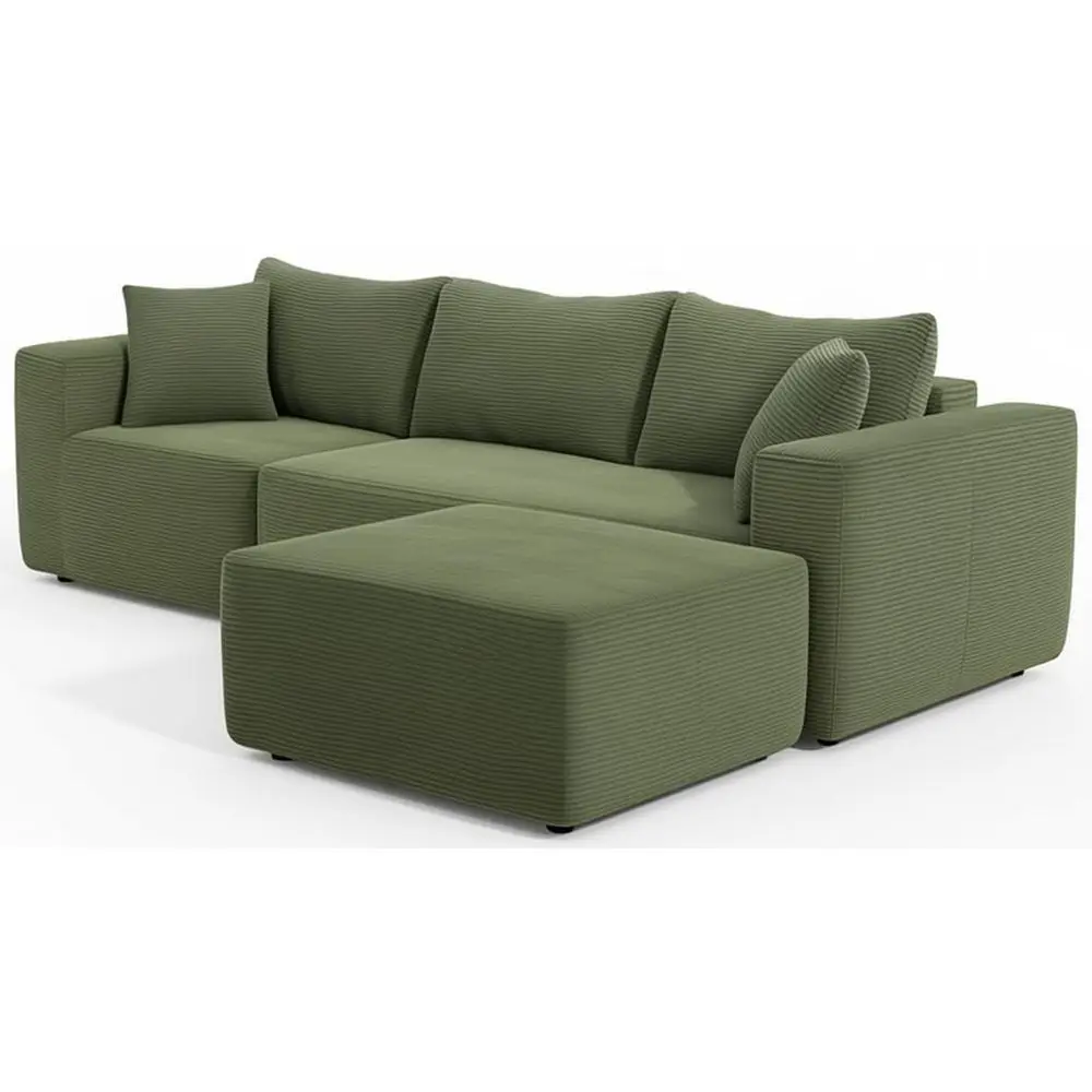 

2025 New 108 Cloud Couch Sectional, Comfy Boneless Modular Sectional Sofa with LShaped Chaise, Deep Seat Couch for Living Room,
