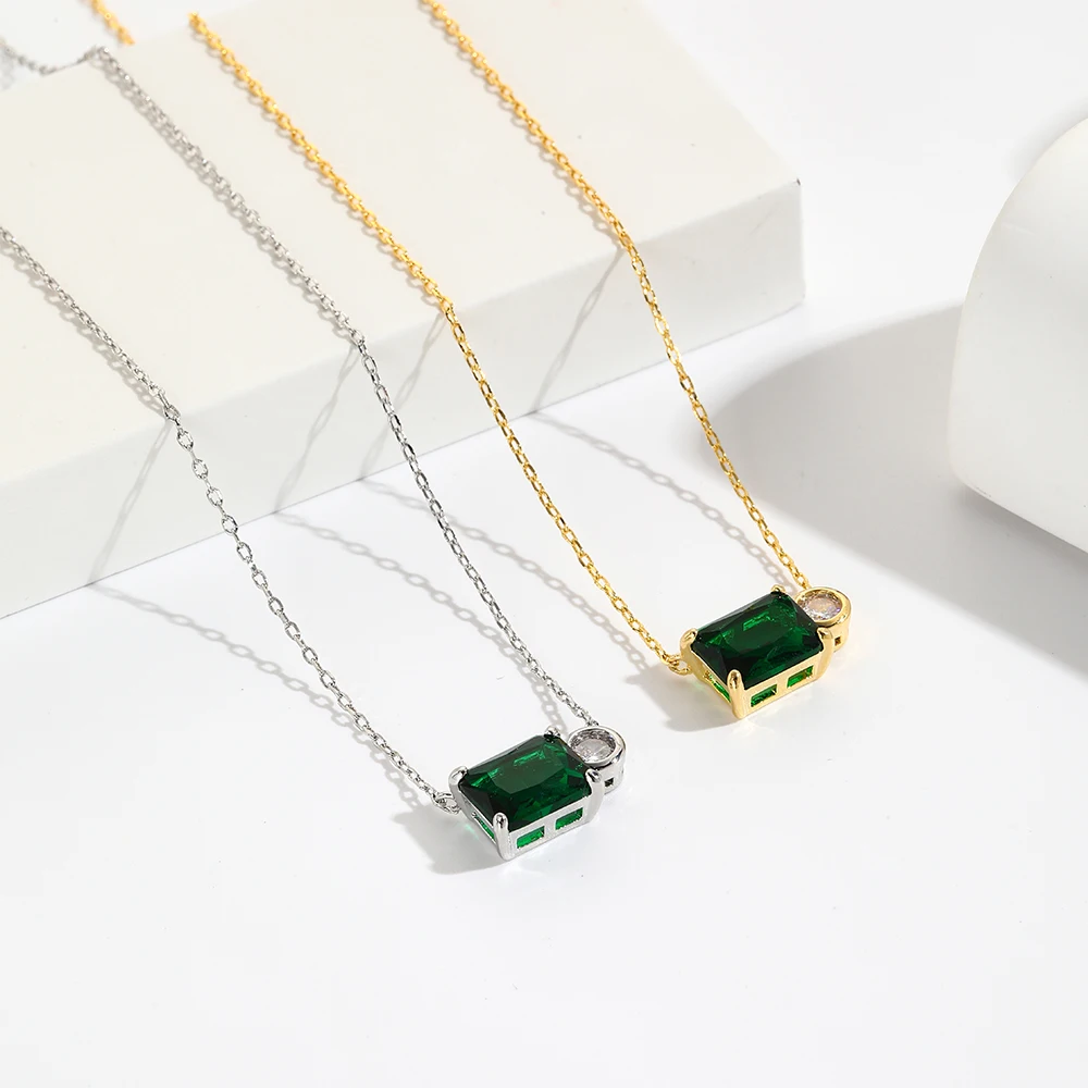 18K Gold Plated Eme…