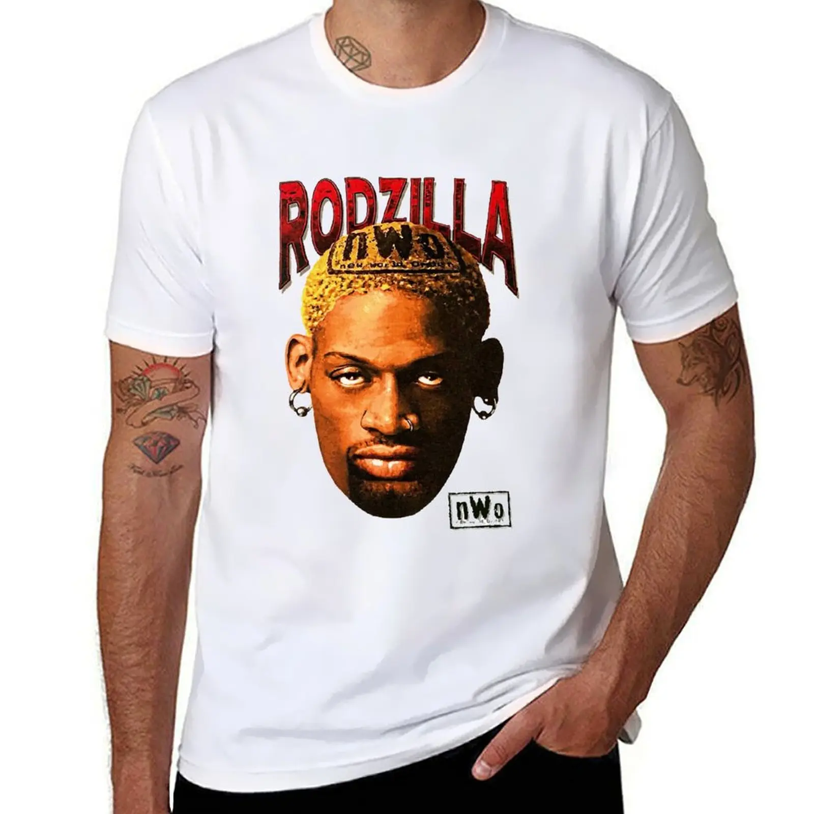 

90&x27;s Rodzilla T-Shirt t shirts for man pack white man t shirt luxury T-Shirt