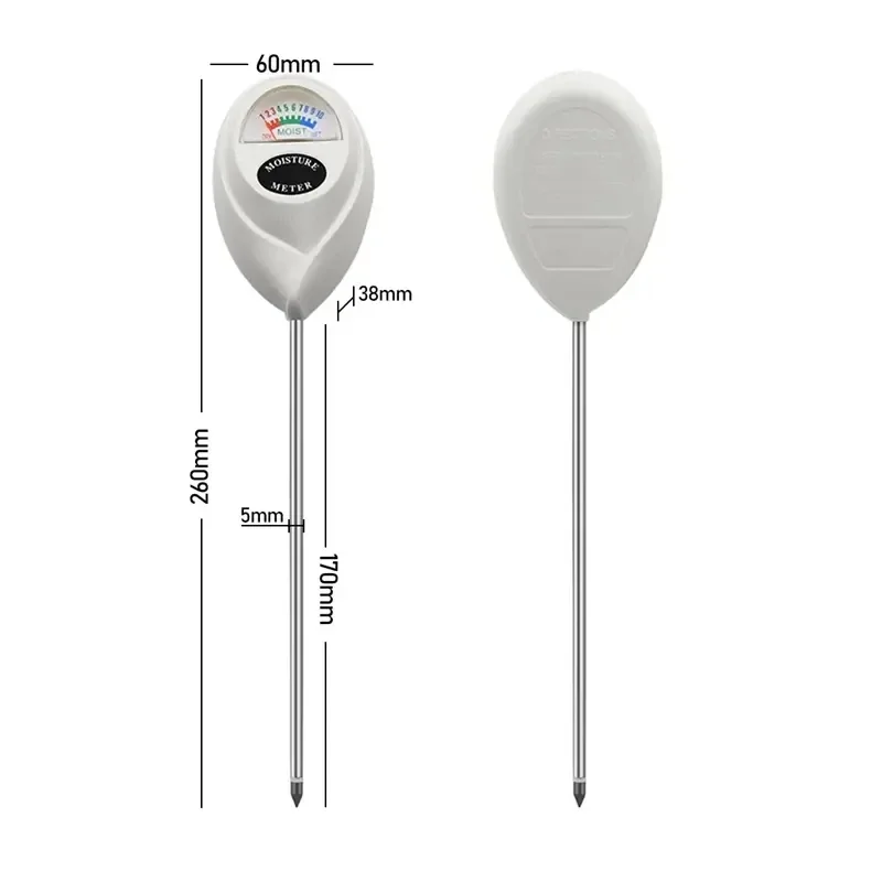 Home Gardening Soil Moisture Meter Hygrometer Probe Soil Humidometer Watering Test Measuring Tool