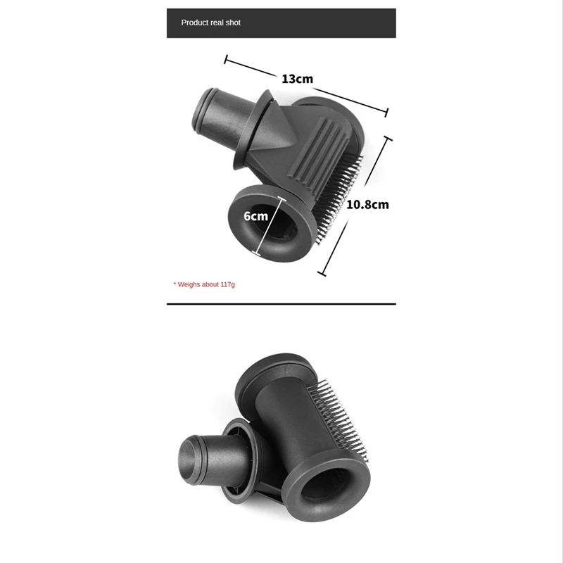 For Dyson Supersonic HD01 HD02 HD03 HD04 HD08 HD15 Anti-Flying Nozzle+Wide Tooth Comb Smooth Hair Styling Tool