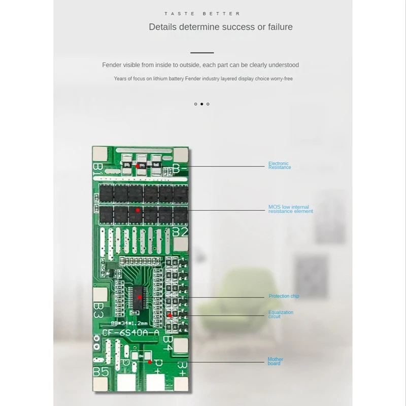 Top-Angebote 6s 24v ternär mit Ausgleich gleichen Mund bms Lithium-Batterie-Schutz platine für Elektro fahrzeuge Dreirad