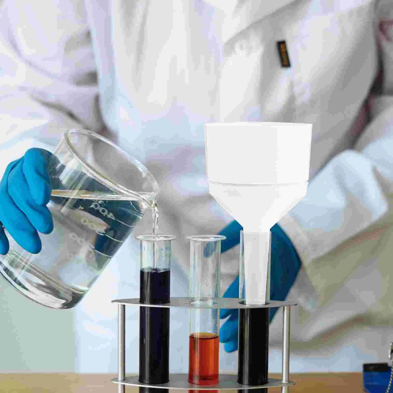 Filter Paper Funnel Buchner Tool Labs Experiment Plastic Laboratory Prop Filtering