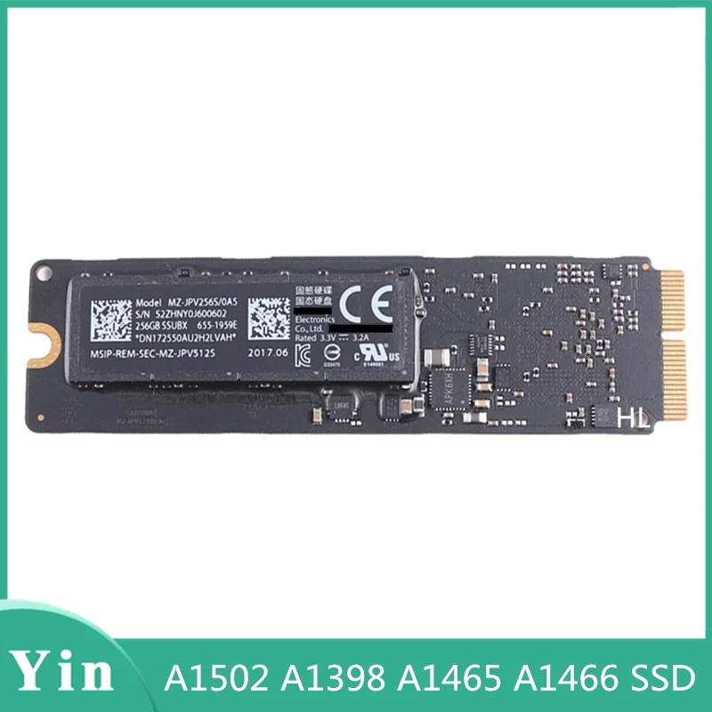 Sale A1466 A1502 A1398 A1465 2013-2017 SSD 128GB 256GB 512GB 1TB For MacBook Air Pro Solid State Disk Laptop Motherboard Tested