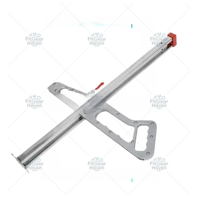 Hand Push Foldable Drywall Cutting Tool Aluminum Alloy Gypsum Board Cutter with Edge Trimming