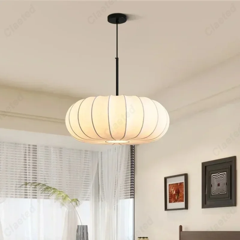 Japanese Retro Simple LED Chandelier Living Room Dining Room Study Bedroom Lantern Chandelier Decorative Lighting