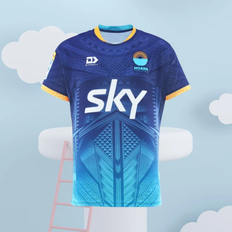 

MOTO Super Rugby Pacific Jersey Rugby training jersey fans must have a 3D printed transport of the jersey Action jersey