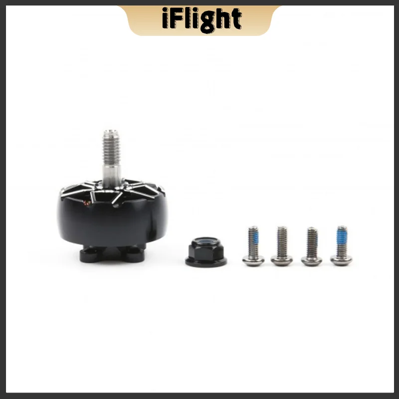 iFlight XING2 2207 2750KV 4S / 1750KV 6S FPV Motor Unibell with 5mm Titanium Alloy Shaft for Nazgul Evoque F5 FPV Drone