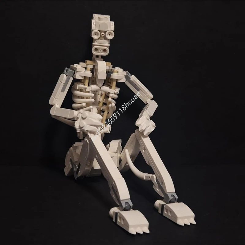 

269 шт. MOC человеческий скелет создатель модель строительные блоки игрушки для рукоделия на день рождения дети кирпич собрать DIY архитектура рождественские подарки